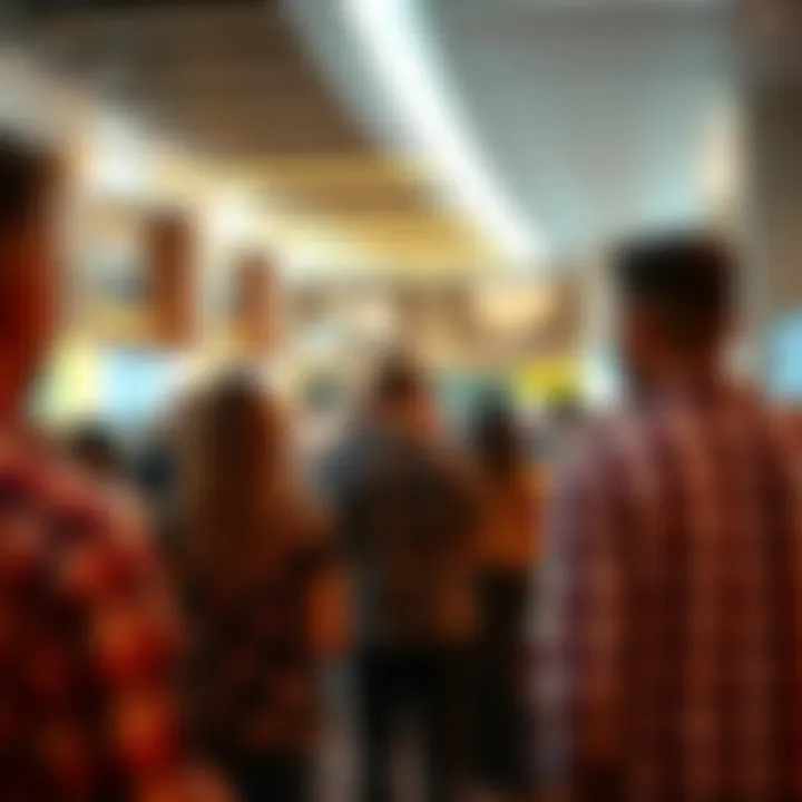 A vibrant networking event held in Silicon Oasis, emphasizing collaboration.