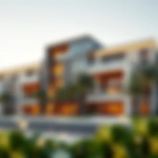 Sophisticated Architectural Design of Sofitel The Palm Elegant exterior view of Sofitel The Palm Apartments showcasing modern architecture