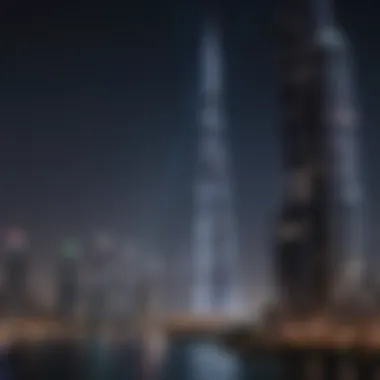 Spectacular Light Display Spectacular light display on Burj Khalifa