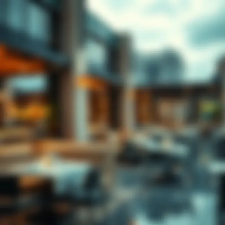 Diverse dining options available at hotels near airports