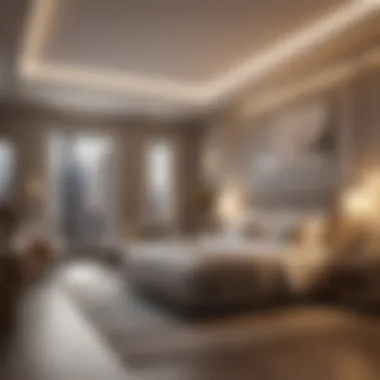 Modern Bedspace Interior Cozy bedspace interior showcasing modern amenities