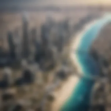 Navigating Dubai's Real Estate Landscape A detailed map highlighting key real estate areas in Dubai