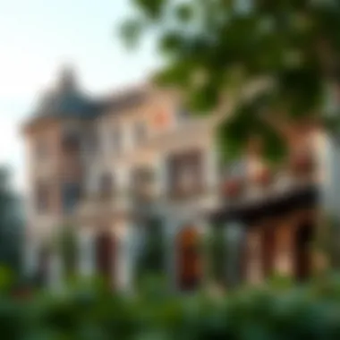 Architectural Grandeur of The Churchill Residence Exterior view of The Churchill Residence showcasing its architectural grandeur