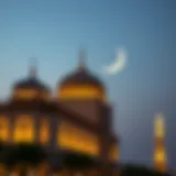 Crescent Moon Significance in Ramadan A crescent moon symbolizing the start of Ramadan