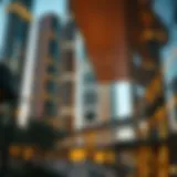 Stunning architectural view of The Hive in JLT