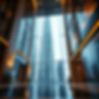 Interior Perspective of Luxury and Modernity Interior perspective of the building capturing luxury and modernity