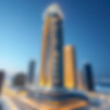 Innovative Skyscraper Designs Architectural model highlighting innovative skyscraper designs