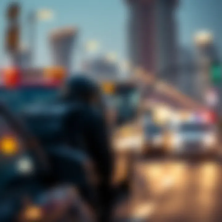 Traffic law enforcement in the UAE