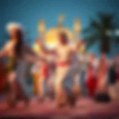 Traditional Emirati Dance Performance Cultural event showcasing traditional Emirati dance