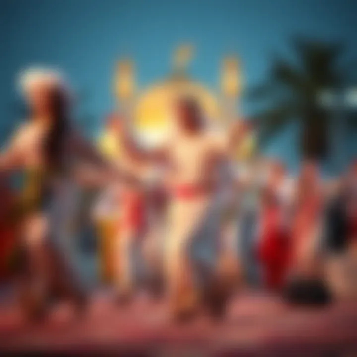 Traditional Emirati Dance Performance Cultural event showcasing traditional Emirati dance