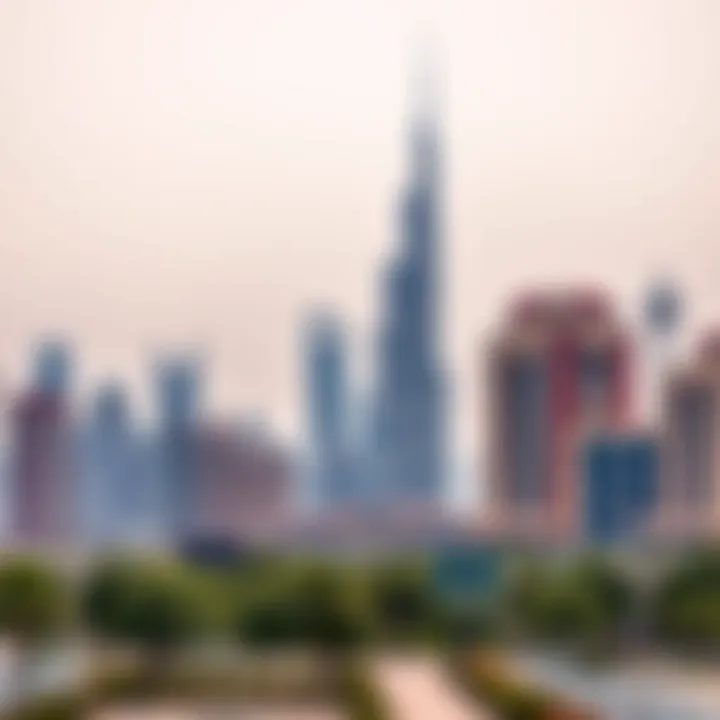 UAE Skyline and Property Investment Opportunities UAE skyline representing property investment