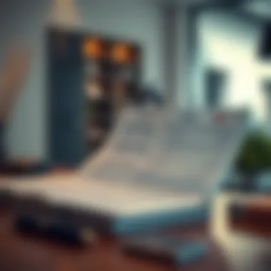 Essential Documentation for Visa Applications An official document checklist for visa applications on a desk