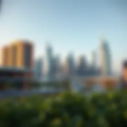 The iconic skyline of Dubai showcasing modern architecture