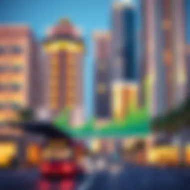 Market trend analysis chart for Dubai real estate rentals