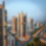 Panoramic view of Al Nahda Tower Block B showcasing its modern architecture