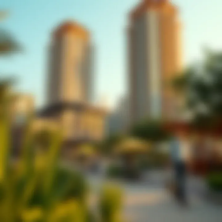 Amenities and Green Spaces at Azizi Plaza Community amenities and green spaces surrounding Azizi Plaza