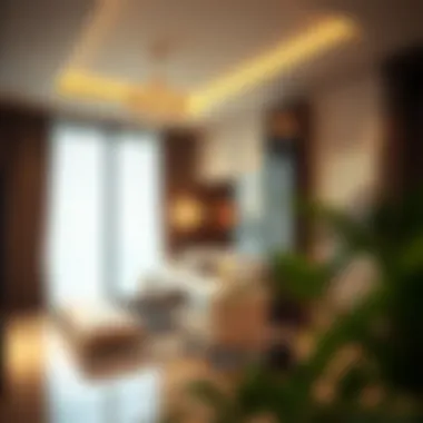 Luxurious Interiors in Azizi Plaza Luxurious interiors of a residential unit in Azizi Plaza