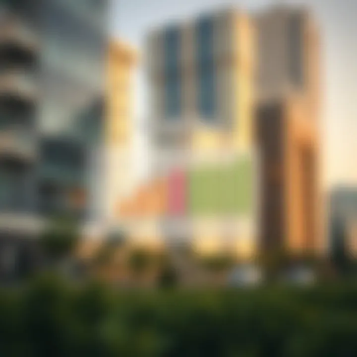 Comparative Analysis of School Ratings A chart illustrating the various school ratings across different curricula in Dubai