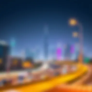 Dubai Skyline: A Symbol of Freelance Growth A view of iconic Dubai skyline symbolizing growth and opportunities in freelancing