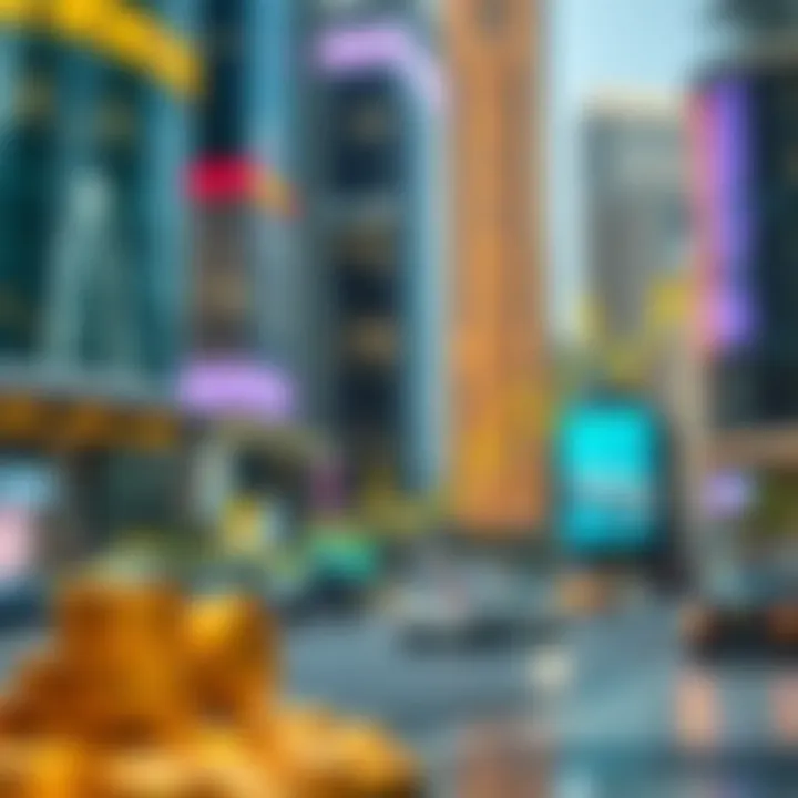 Graph depicting fluctuating gold prices over time