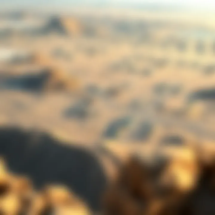 Aerial Perspective of Hatta's Natural Beauty Aerial view of Hatta showcasing its natural beauty and development potential