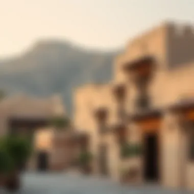 Cultural Heritage in Hatta Traditional architecture reflecting the cultural heritage of Hatta