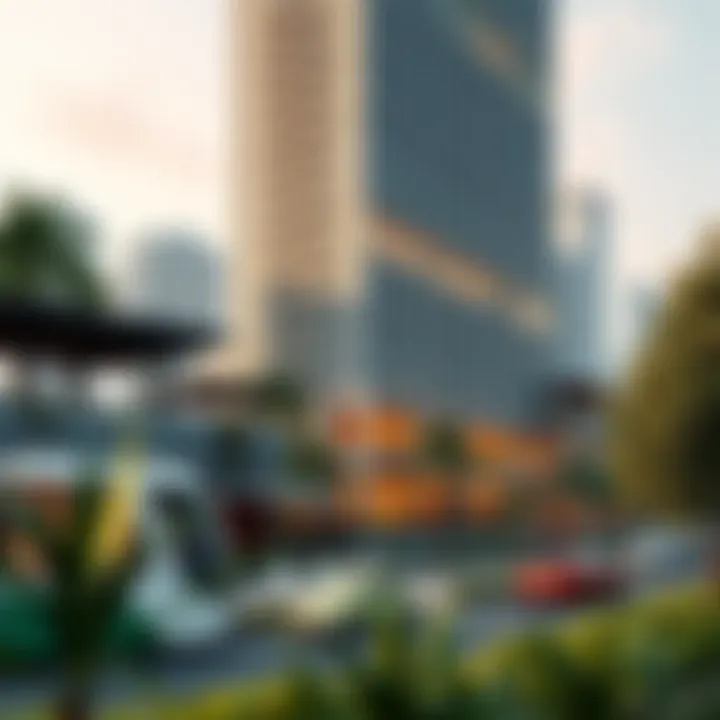 Community amenities surrounding the Icon Tower Tecom