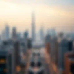 An architectural overview of Dubai's skyline representing real estate growth