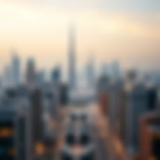 An architectural overview of Dubai's skyline representing real estate growth