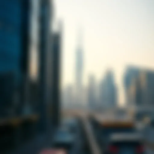 A stunning view of Dubai's skyline with modern architecture.