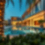 Luxury Living in Abu Dhabi A luxurious villa in Abu Dhabi showcasing modern architecture