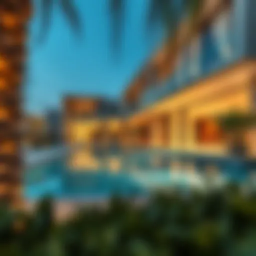 Luxury Living in Abu Dhabi A luxurious villa in Abu Dhabi showcasing modern architecture