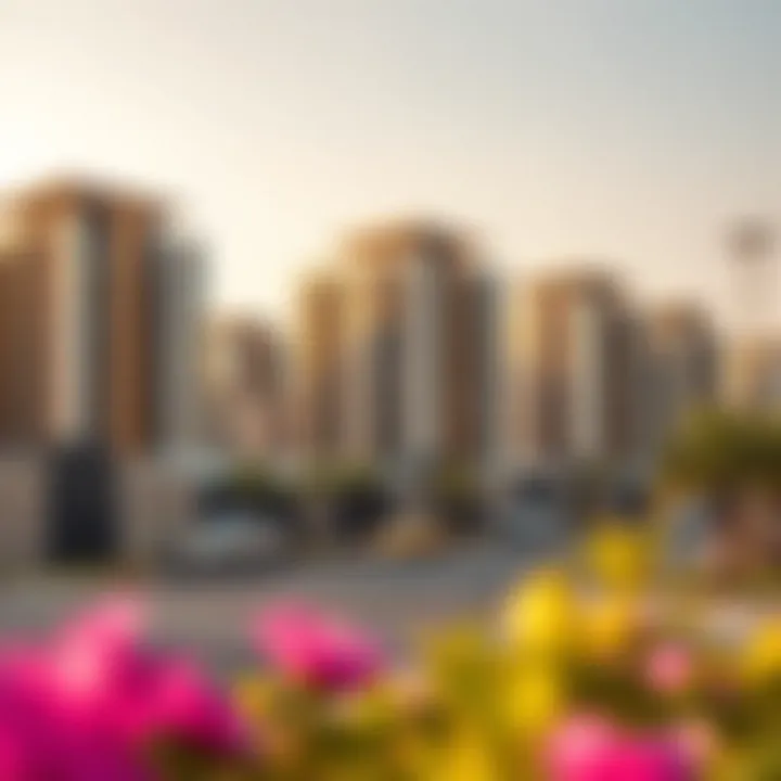 Modern Residential Developments in Oud Metha Modern residential developments in Oud Metha highlighting real estate growth