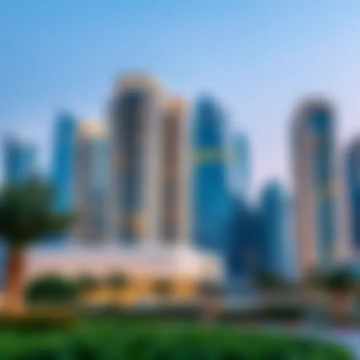 Modern Architecture in the UAE UAE skyline showcasing modern architecture