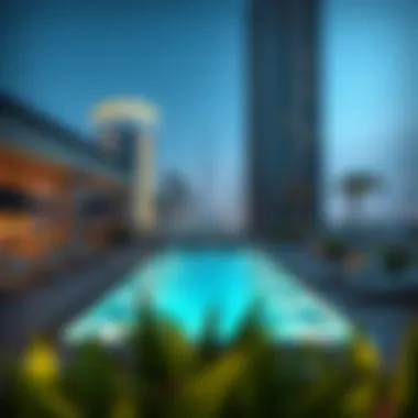 Luxurious Amenities at Viridis Tower C Luxurious amenities offered at Viridis Tower C, including a rooftop pool and fitness center