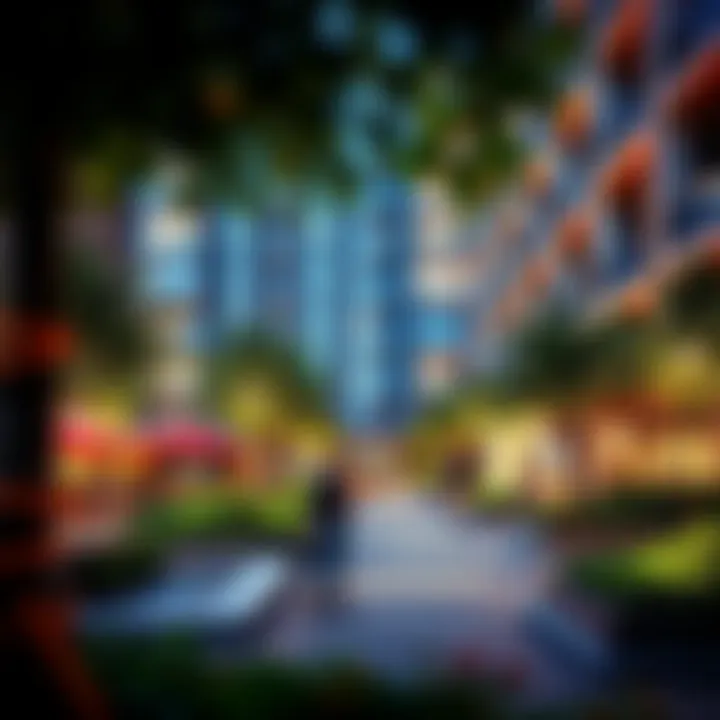 Community Spaces Surrounding Viridis Tower C Vibrant community spaces around Viridis Tower C enhancing urban lifestyle