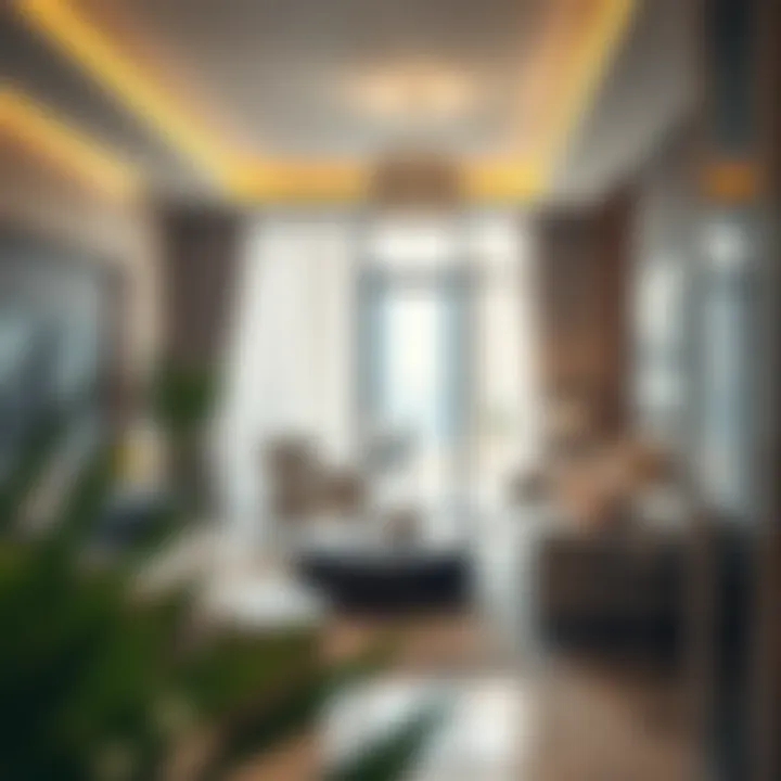 Luxurious Interior of a Wasl Properties Apartment Interior design of a luxury apartment by Wasl Properties